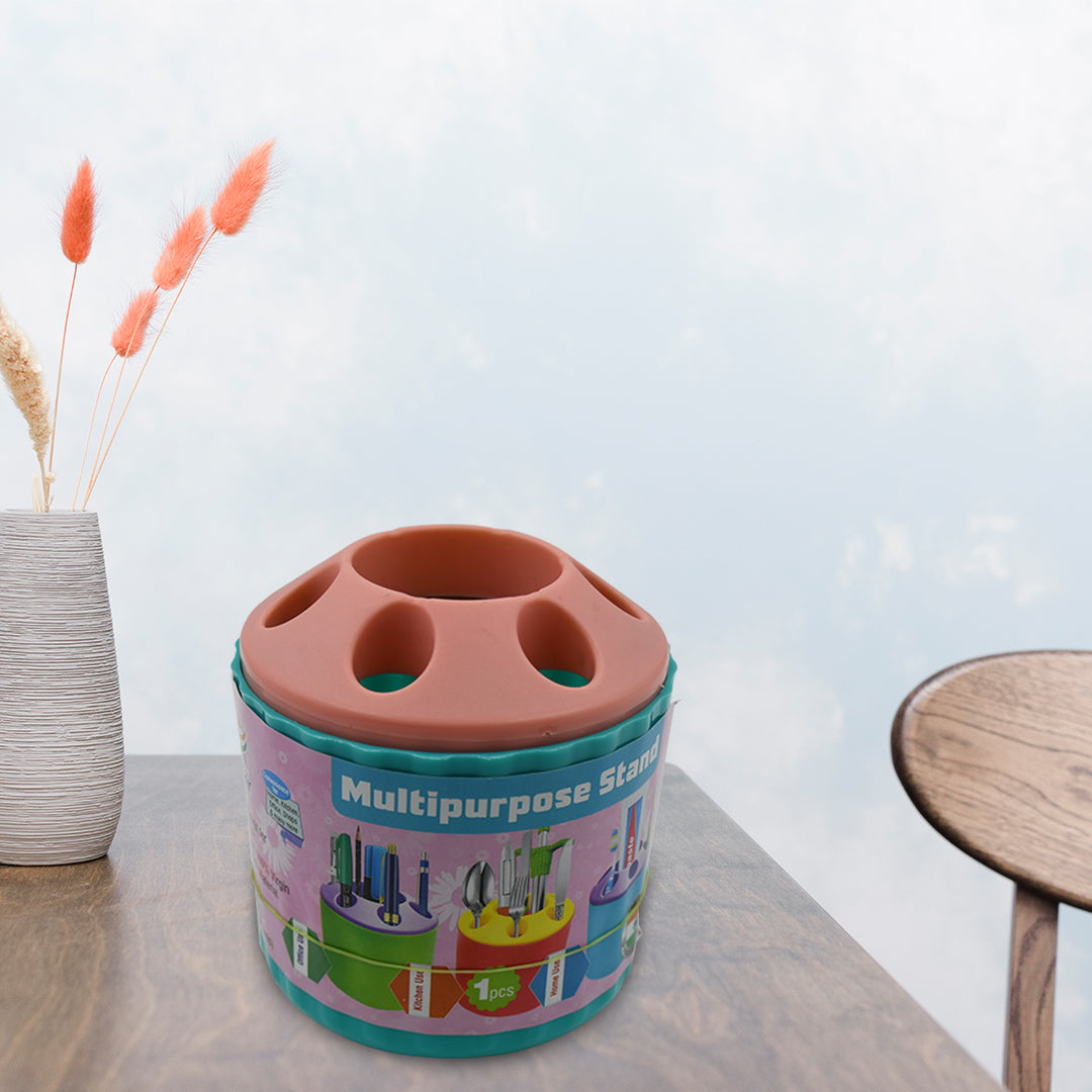 4273 Plastic Round Multi-Purpose Toothpaste Stationary Pen Pencil Holder, Mini Desk Office Desktop Stationery Organizer Bathroom Shelves for Adults Multifunctional (1 Pc) 4273 Plastic Round Multi-Purpose Toothpaste Stationary Pen Pencil Holder, Mini Desk Office Desktop Stationery Organizer Bathroom Shelves for Adults Multifunctional (1 Pc)